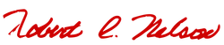 Robert Nelson Signature